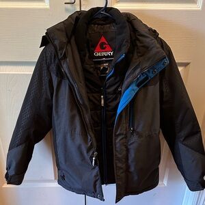 Gerry Black Winter Coat with Liner 10/12